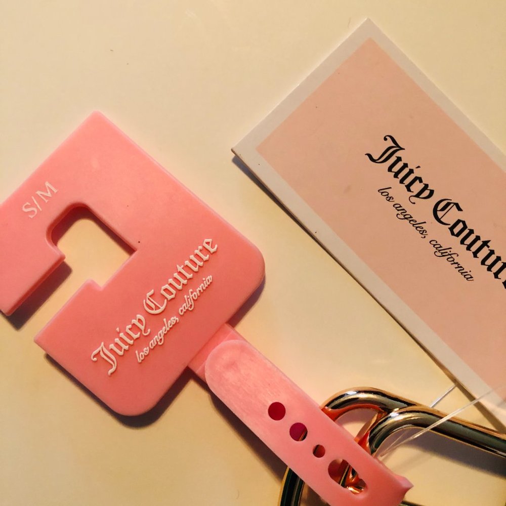 JUICY COUTURE Signature JUICY Logo Belt NWT in S/M - Picture 4 of 4